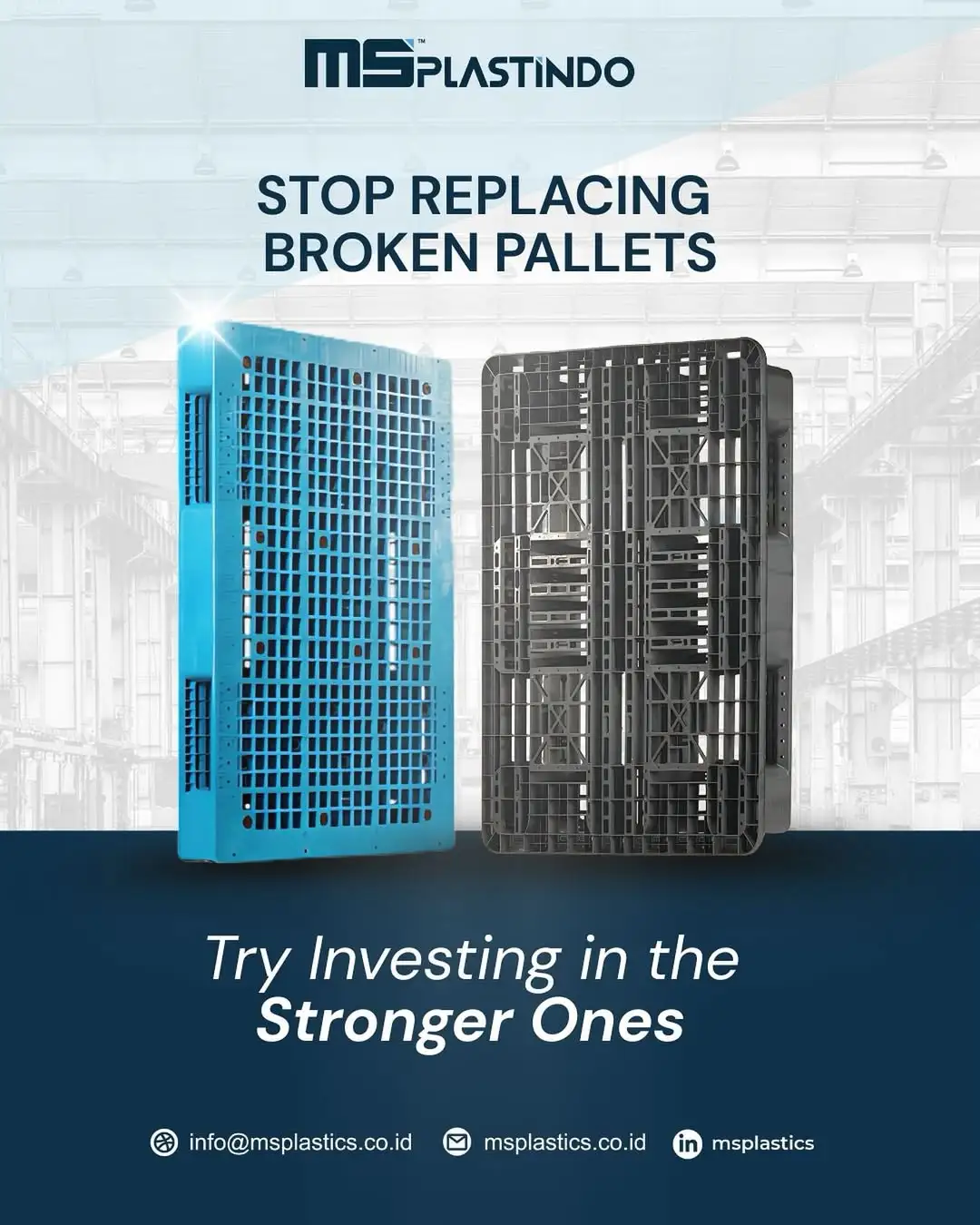 Stop Replacing. Start Relying. 🔁➡️✅Replacing broken pallets over and over Its draining your ti - Basis Pengetahuan
