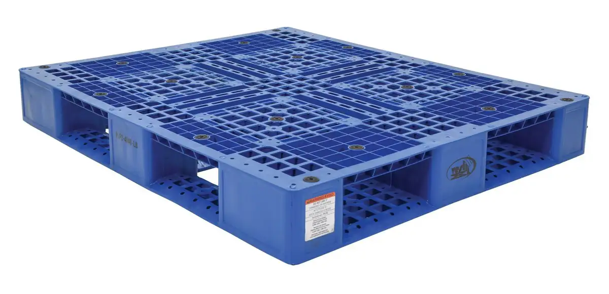 Knowledge Base plastic pallet blue 4840 - Knowledge Base